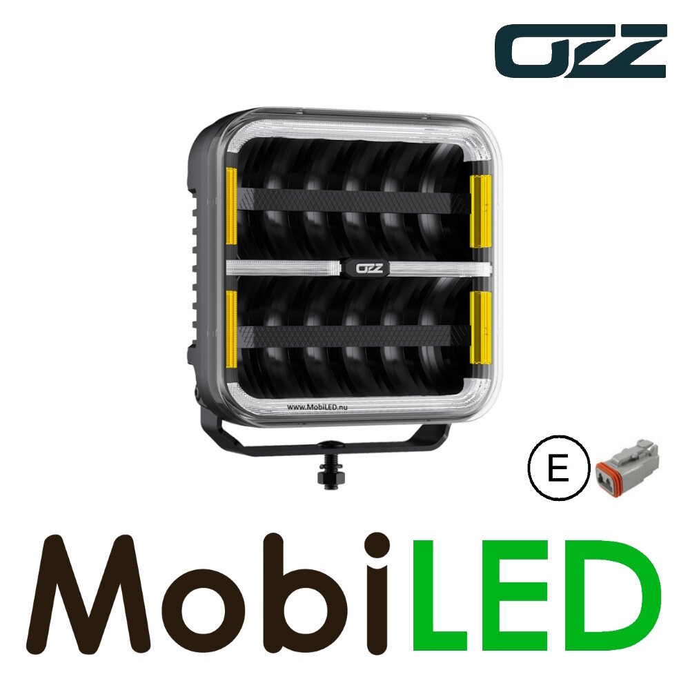 OZZ OZZ SQR 7" Carré démarrage dynamique bicolore, fonction boost Noir