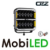 OZZ OZZ SQR 7" Square dynamic start-up dual color boost function Black E-mark OZZ OZZ SQR 7" Square dynamic start-up dual color boost function Black E-mark