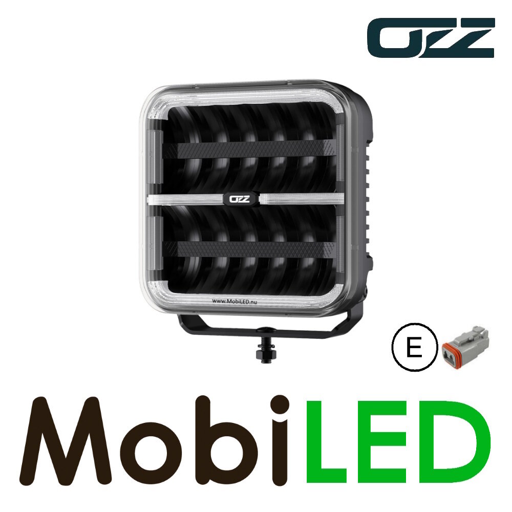OZZ OZZ SQR 7" Carré démarrage dynamique bicolore, fonction boost Noir