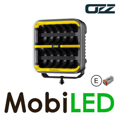 OZZ OZZ SQR 7" Carré démarrage dynamique bicolore, fonction boost Noir