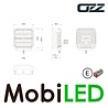 OZZ OZZ SQR 7" Square dynamic start-up dual color boost function Black E-mark OZZ OZZ SQR 7" Square dynamic start-up dual color boost function Black E-mark