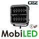 OZZ OZZ SQR 9" Carré démarrage dynamique bicolore, fonction boost Noir OZZ OZZ SQR 9" Carré démarrage dynamique bicolore, fonction boost Noir