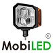 Snow clearing headlamp with position light and turn signal E-mark Snow clearing headlamp with position light and turn signal E-mark