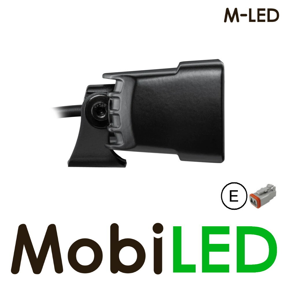 M-LED M-LED Sergeant compacte breedstraler dark look, edge-less design