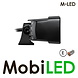 M-LED M-LED Sergeant compact floodbeam dark look, edge-less design
