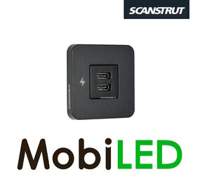 Scanstrut Oplaadaansluiting USB-C & USB-C zwarte rand Scanstrut Oplaadaansluiting USB-C & USB-C zwarte rand