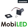 Scanstrut Prise de charge intérieure USB-C et USB-C bord noir