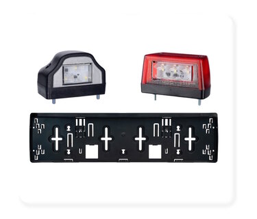 Éclairage de plaque LED