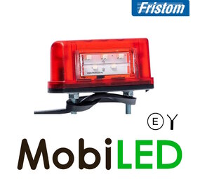 Fristom Kentekenverlichting met positielicht klein rood