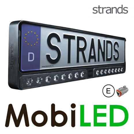 Strands Strands Nuuk E-line Duo Black license plate