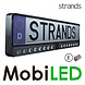 Strands Strands Nuuk E-line Duo Black kentekenplaat