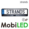 Strands Strands Nuuk E-line Duo Noir plaque d'immatriculation E-marque Strands Strands Nuuk E-line Duo Noir plaque d'immatriculation E-marque