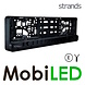 Strands Strands Nuuk D-Line nummerplaathouder E-keur Strands Strands Nuuk D-Line nummerplaathouder E-keur