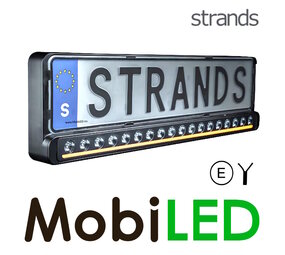 Strands Strands Nuuk D-Line kentekenplaat