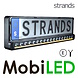 Strands Strands Nuuk D-Line license plate E-mark Strands Strands Nuuk D-Line license plate E-mark