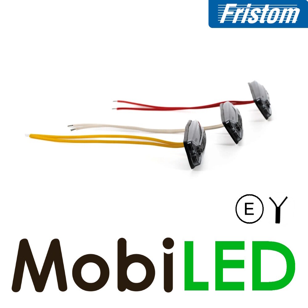 Fristom Feu de gabarit 12-36 V Blanc Dark look E-marque Fristom Feu de gabarit 12-36 V Blanc Dark look E-marque