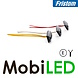Fristom Marker light 12-36V White Dark look E-mark Fristom Marker light 12-36V White Dark look E-mark