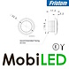 Fristom Halo feu de position Blanc Dark look E-mark 12-36 volts Fristom Halo feu de position Blanc Dark look E-mark 12-36 volts