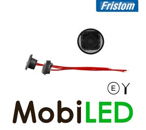 Fristom Halo feu de position rouge lentille dark