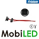 Fristom Halo positielicht Rood Dark look E-keur 12-36 volt Fristom Halo positielicht Rood Dark look E-keur 12-36 volt