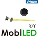 Fristom Halo feu de position Ambre Dark look E-mark 12-36 volts Fristom Halo feu de position Ambre Dark look E-mark 12-36 volts
