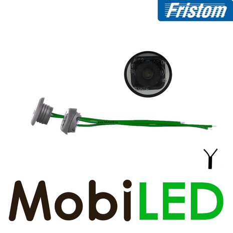 Fristom Halo feu de position vert lentille dark E-marque 12-36 volts