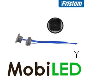 Fristom Halo positielicht blauw smoke look