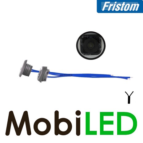Fristom Halo feu de position Bleu Dark look E-mark 12-36 volts Fristom Halo feu de position Bleu Dark look E-mark 12-36 volts