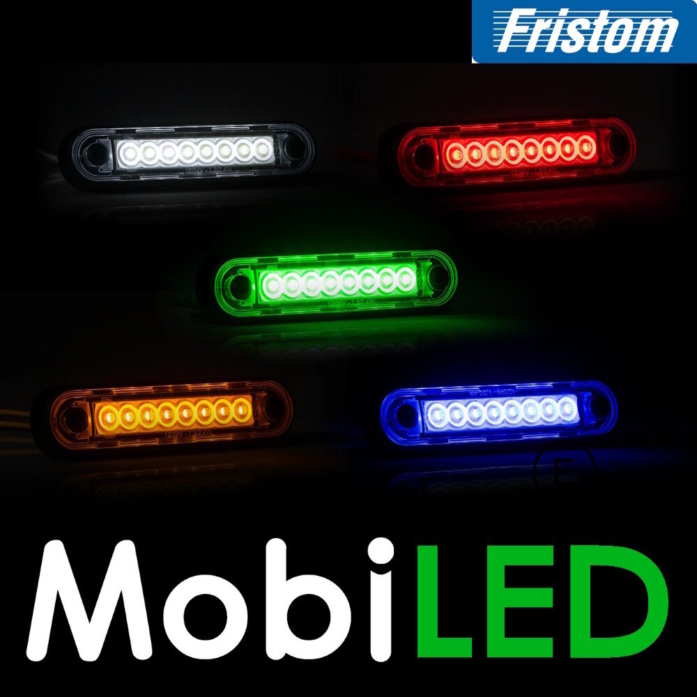 Fristom Fristom marquage latéral bleu long lentille dark