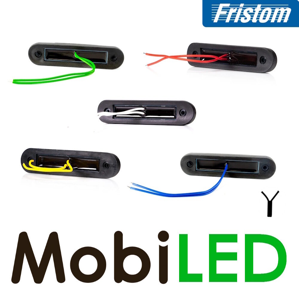 Fristom Fristom marquage latéral bleu long lentille dark