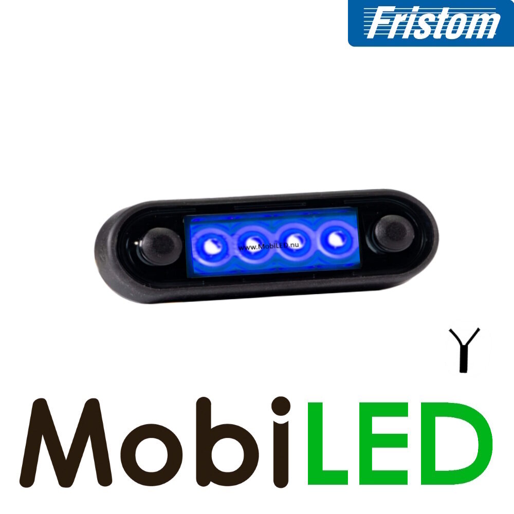 Fristom Fristom marquage latéral bleu aspect foncé Fristom Fristom marquage latéral bleu aspect foncé