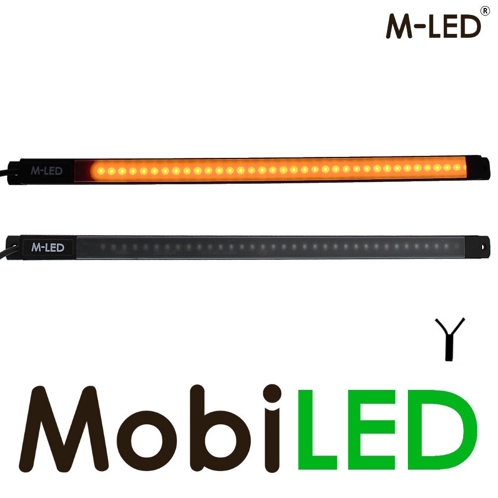 M-LED M-LED Interieur verlichting strip 30 cm Amber 10-30V M-LED M-LED Interieur verlichting strip 30 cm Amber 10-30V