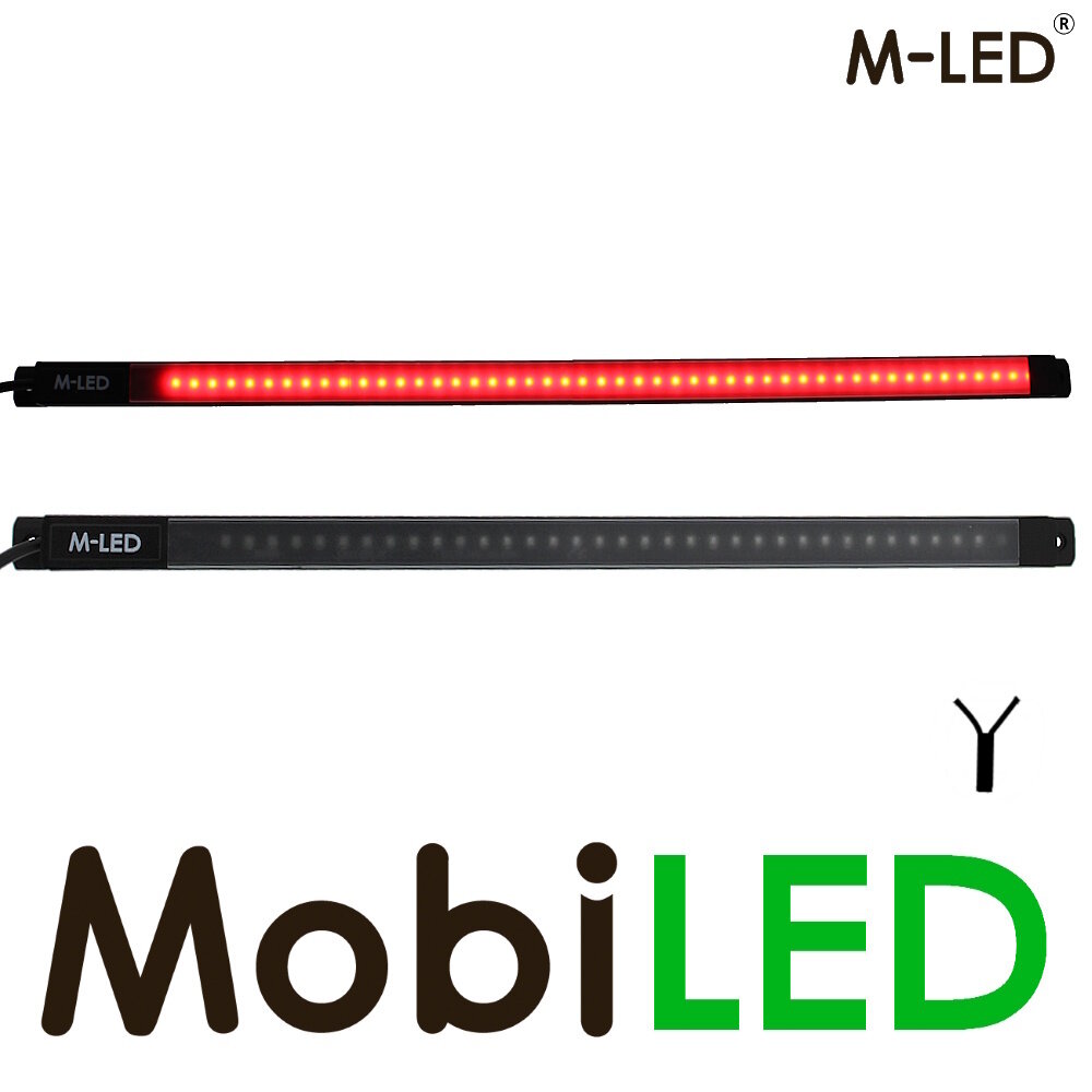 M-LED M-LED Interieur verlichting strip 50 cm Rood 10-30V M-LED M-LED Interieur verlichting strip 50 cm Rood 10-30V
