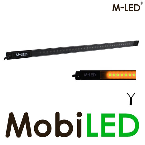 M-LED M-LED Interieur verlichting strip 50 cm Amber 10-30V M-LED M-LED Interieur verlichting strip 50 cm Amber 10-30V