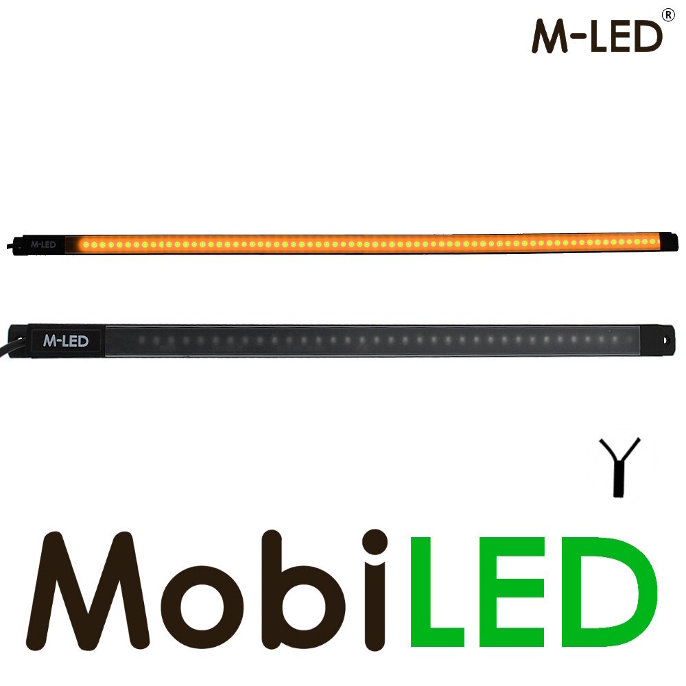 M-LED M-LED Interieur verlichting strip 100 cm Amber 10-30V M-LED M-LED Interieur verlichting strip 100 cm Amber 10-30V