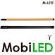 M-LED M-LED Interieurverlichting strip 100 cm Amber 10-30V M-LED M-LED Interieurverlichting strip 100 cm Amber 10-30V