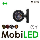 M-LED M-LED Danish lamp tri color with direction indicator Clear Look E-mark