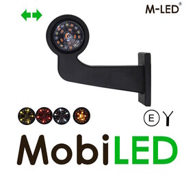 M-LED M-LED Set Lampe danoise tricolore avec indicateur de direction Dark Look