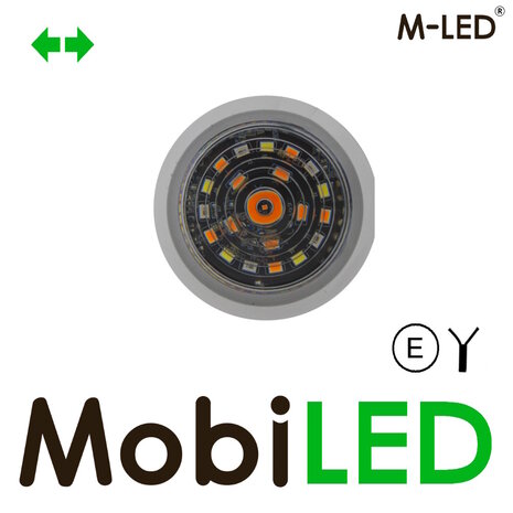 M-LED M-LED Danish lamp Clear Look white/yellow/red with turn signal E-mark M-LED M-LED Danish lamp Clear Look white/yellow/red with turn signal E-mark