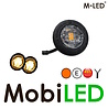 M-LED M-LED Feu de marquage ambre avec flash ambre aspect sombre E-marque M-LED M-LED Feu de marquage ambre avec flash ambre aspect sombre E-marque