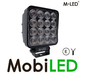 M-LED Work lamp dark look 64 LEDs 2m cable
