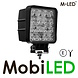 M-LED M-LED Lampe de travail carrée 48W câble 2m EMC E-marque M-LED M-LED Lampe de travail carrée 48W câble 2m EMC E-marque