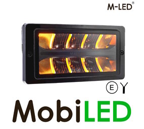 M-LED M-LED Classic 220 verstraler met dual color positielicht M-LED M-LED Classic 220 verstraler met dual color positielicht