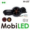 M-LED M-LED Lampe danoise Dark Look avec clignotant Rouge E-marque M-LED M-LED Lampe danoise Dark Look avec clignotant Rouge E-marque