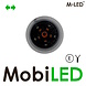 M-LED M-LED Lampe danoise Dark Look avec clignotant Blanc E-marque