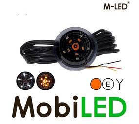 M-LED M-LED Danish lamp Dark Look with amber strobe White