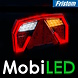 Fristom Set rear lights 5 functions bayonet E-mark Fristom Set rear lights 5 functions bayonet E-mark