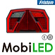 Fristom Set rear lights 5 functions bayonet E-mark Fristom Set rear lights 5 functions bayonet E-mark