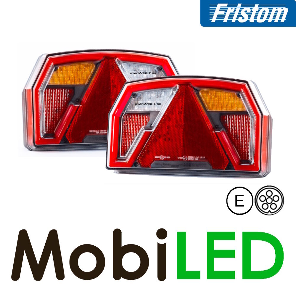 Fristom Ensemble feux arrière 5 fonctions baïonnette E-marque