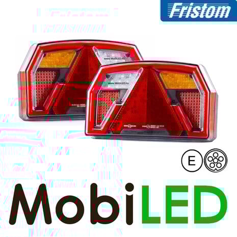 Fristom Set achterlichten 5 functies bajonet E-keur